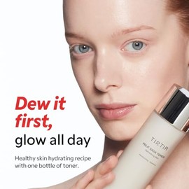 TIRTIR Milk Skin Toner 20 ml  Tónico facial coreano hidratante con ácido hialurónico y niacinamida  ilumina, calma y prepara la piel  skin care...    
