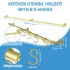 ROTHLEY Stainless Steel Pot and Pan Hanger - 39.4 Inch