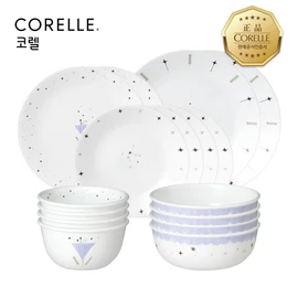 Corel Little Prince Round 4-Person 16P Home Set / 코렐 리틀프린스 원형 4인 16P 홈세트