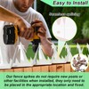 Heavy Duty Metal Fence Spikes-Anti Climb Security Spikes for Fence