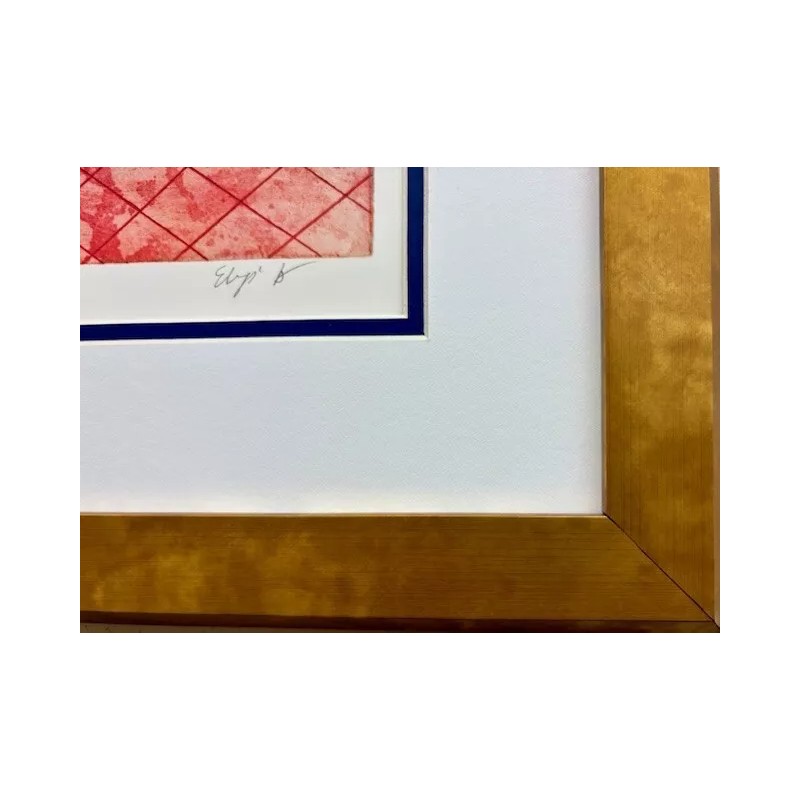 Amram Ebgi "Bar Mitzvah at the Wall " FRAMED Signed