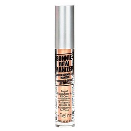 theBalm Bonnie-Dew Manizer Liquid Highlighter, Skin Perfector, Long-Lasting, Soft, All-Over Illuminator, Easily Blendable, Brown, 0.19 oz