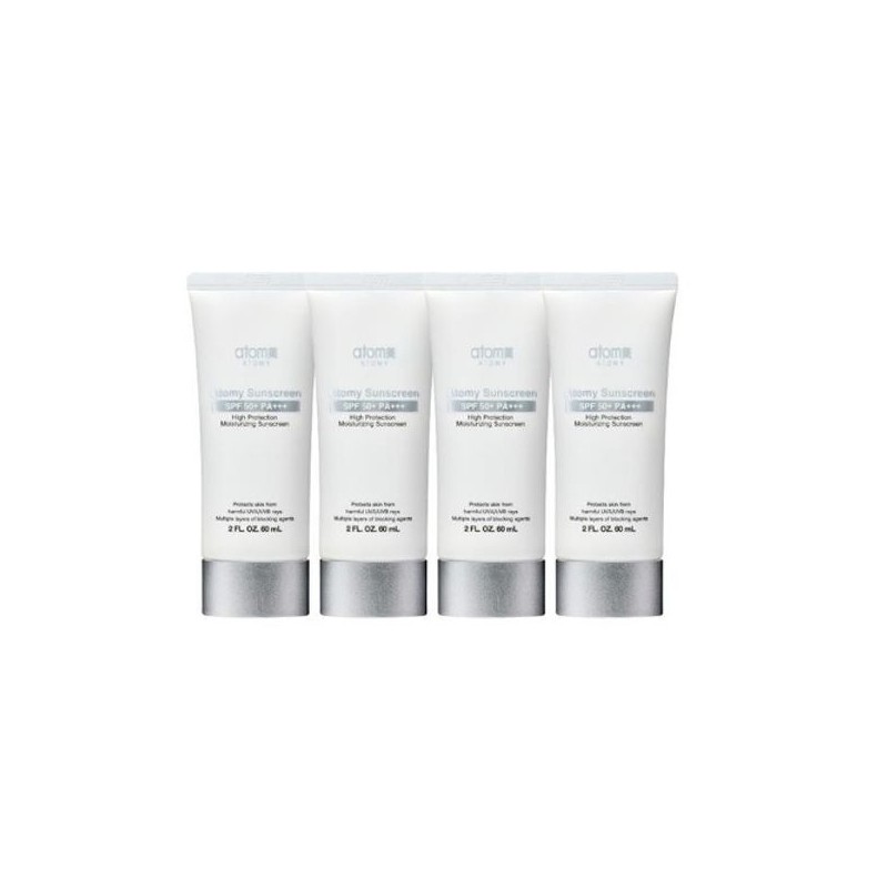 Atomy Sun Cream Beige BB Cream White 4pcs (60ml x