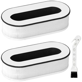 RP-AP068 Replacement Filter for RENPHO RP-AP068 Air Purifier, 3 IN 1, 2 Pack H13 True Hepa with High efficiency Activated Carbon and Pre-Filter