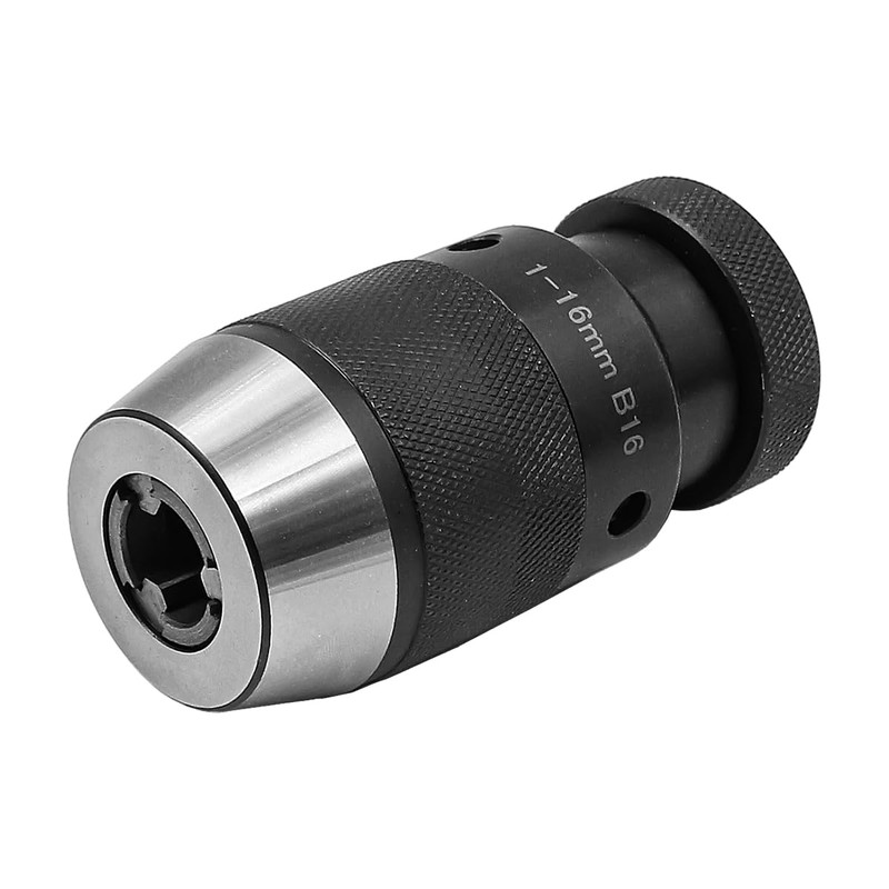 ZONADAH 1-16MM Steel Self Tighten Keyless Lathe Drill Chuck Drill