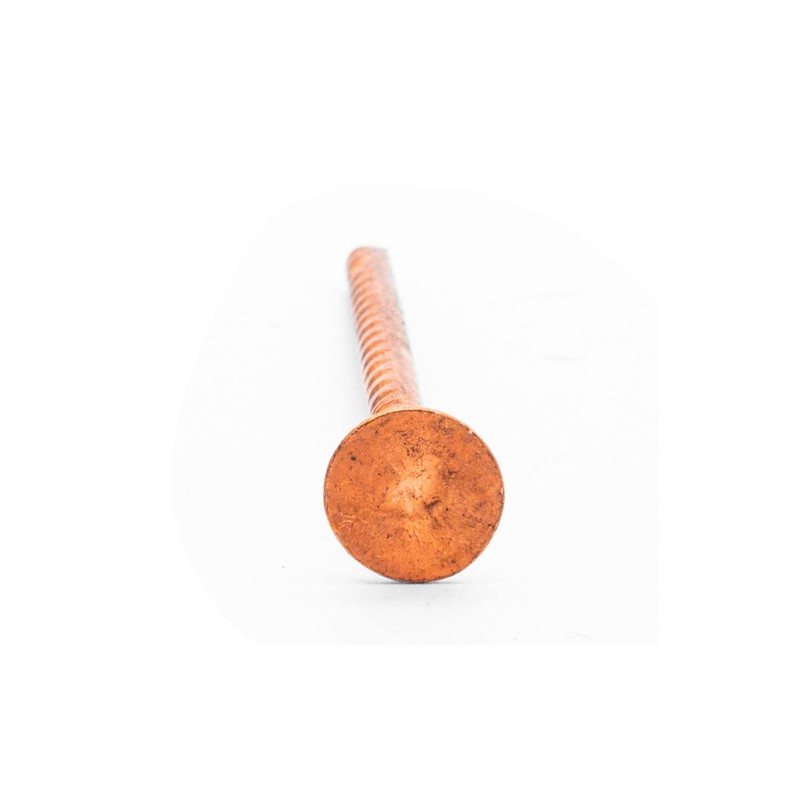 Hippo Hardware (3mm X 38mm) Copper Clout Nails, Roofing Slate,