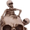 Nemesis Now Breaking Free Skeleton Emerging from Skull Ornament 17.7cm,