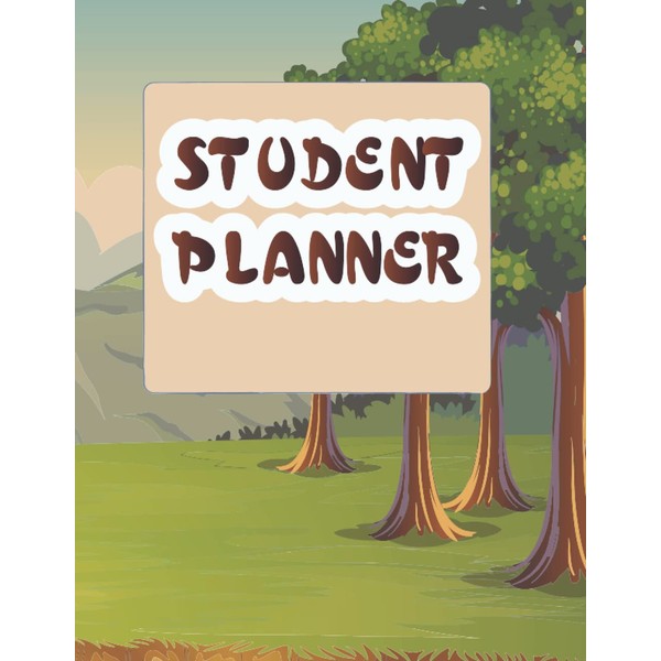 STUDENT PLANNER: Notebook Journal for keep on trail, Study planner