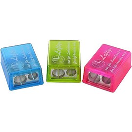 KUM 2-in-1 Magnesium 2 Hole Left-Handed Pencil Sharpener.