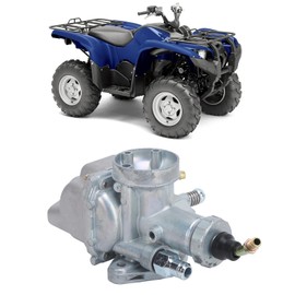 EVGATSAUTO Carburettor Carburettor Carb Replacement for Breeze Grizzly 125 Timberwolf 250 Moto 4 YFM225