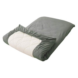 Emur One-Touch Sheets, Futon Cover, Semi-double, Khaki, Made in Japan, 100% Cotton, For Thick Beds, Washable, Antibacterial, Odor Resistant, Dust Mite Resistant, Top and Bottom Rubber Type