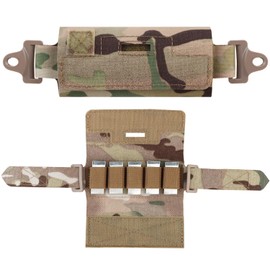 Gunyoo Helmet Counterweight Bag, Tactical Helmet Counterweight NVG Bag for OPS Fast BJ PJ MH Tactical Helmets / Helmet Accessories (Multicam)