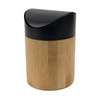 Table Bin Bamboo 1 Litre Diameter 11.8 x 15.5 cm