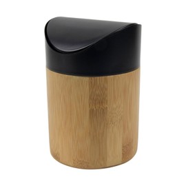Table Bin Bamboo 1 Litre Diameter 11.8 x 15.5 cm