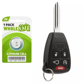 Wholesale-24-7 Replacement For 2006 2007 Jeep Commander Grand Cherokee Keyless Entry Key Fob