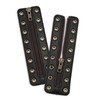Soletec Leather Lace-in Boot Zipper Inserts for All Brands, Tieless