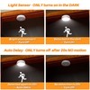 STAR-SPANGLED 6.3” Motion Sensor Ceiling Light Indoor 3 AA or