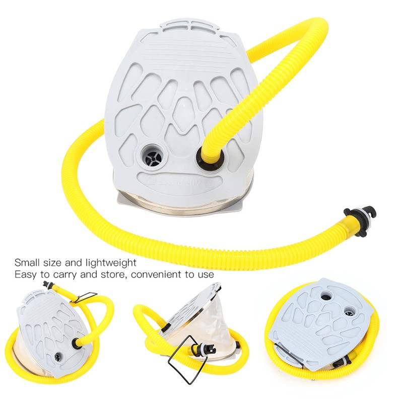 KIMISS Boating Portable Foot Pump Compact Plastic for Fishing Dinghy