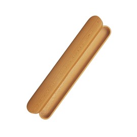 Alphax AP-913177 Chopsticks Case, Wooden, 9.4 inches (24 cm), Hollow Chopstick Case, Medium, Cherry