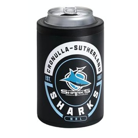 Cronulla Sharks NRL Rugby League Insulated Can Cooler with Lid