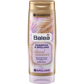 Balea Twinpack Shampoo & Spülung Eternal Summer mit sommerlich-blumigem Duft, 2 x 150 ml, 300 ml (Limited Edition)