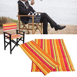 Keenso Directors Chair Replacement Canvas Covers Kit, Oxford Cloth Seat and Back Cover for Movie Chairs, Home Director Chairs