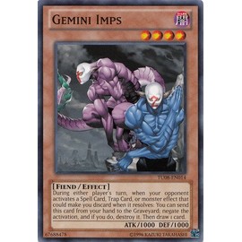 Yu-Gi-Oh! - Gemini Imps (TU08-EN014) - Turbo Pack 8 - Unlimited Edition - Common