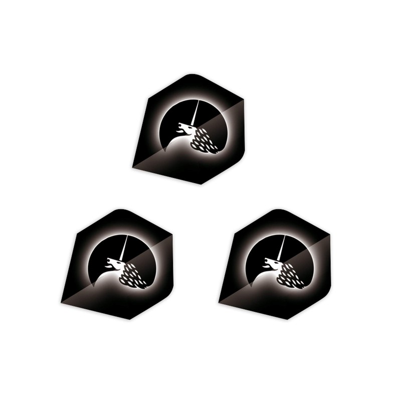 Unicorn Steel Tip Darts Set | Core Plus Black Brass
