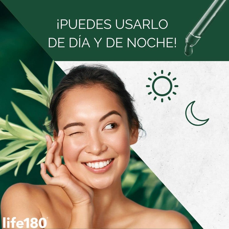 Life180, Tea Tree Suero Facial para control de grasa y