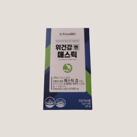 Elumam Frombio Stomach Health Mastic Gum 3 Months 15 Packets x 6 Boxes (42515878) / 엘루맘 프롬바이오 위건강엔 매스틱검 3개월 15포x6박스 (42515878)