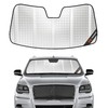 Pigenius Windshield Sun Shade for Lincoln Navigator 2018-2025. Reflective Aluminum