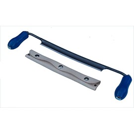 Mueller, muller, Drawknife 9-1/2 inch - Forged In Austria - Comes With Full Grain Sheath