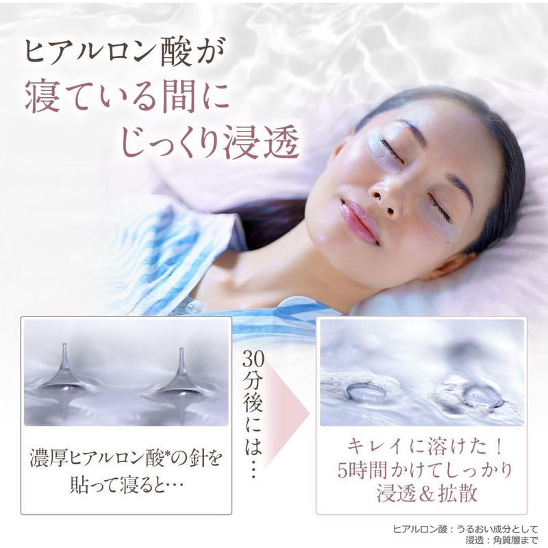 [World's No. 1 Selling] Hyaluronic Acid Patch for Eyes/Under Eyes,
