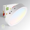 ASD 9 Inch LED Flush Mount Ceiling Light with Emergency