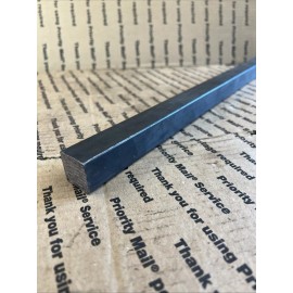 Unbranded/Generic 1" SQUARE STEEL BAR STOCK 12" Long Hardy Stock Blacksmithing Welding