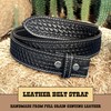 DANIEL'S ARTPLANET Western Leather Belt Strap for Men Handmade Cowboy