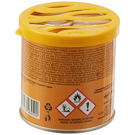 AREON Lufterfrischer Gel CAN Auto Duft Duftdose Raumduft Erfrischer Autolufterfrischer (Orange)