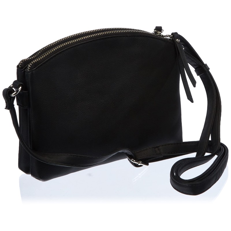 TOM TAILOR Roma Damen Umhängetasche Crossbody Bag Klein Schwarz