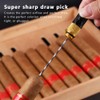 KEENSUN 4-in-1 Cigar Punch Tool Set with 2 Size Cigar