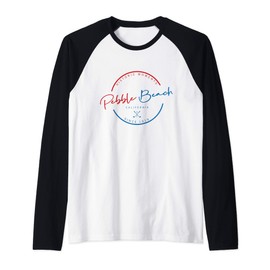 Pebble Beach Golf Raglan Baseball Tee