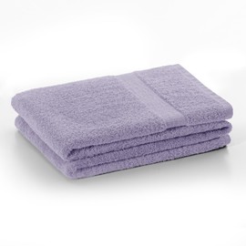 DecoKing Guest Towel 30 x 50 cm Cotton Quality 525 g/m² Purple Absorbent Marina