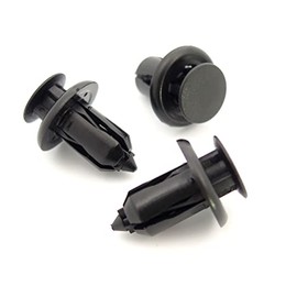 VVO Fasteners- Black Plastic Radiator Surround & Air Guide Panel Clips for Mazda 3, CX-5, (Pack of 10)