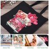 Roowest 60 Pcs Christmas Employee Appreciation Gifts Cotton Canvas Tote