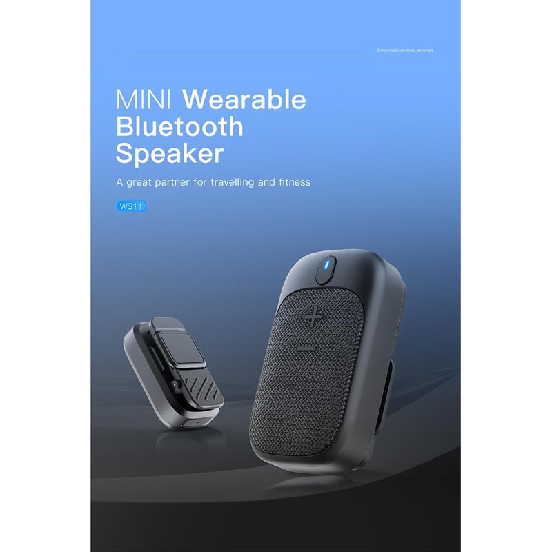 Tek Styz Portable Bluetooth Speaker Clip-On Compatible with vivo S1