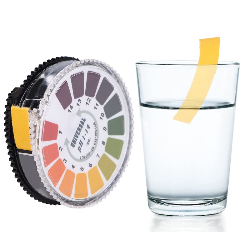 PH test paper strip roll, portable food grade PH test