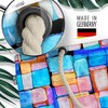VOID Colourful Squares Beach Bag Shopper 58 x 38 x