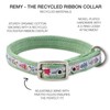 Pet Passion Adjustable Recycled Ribbon Dog Collar for All Pet