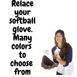 TOFL Softball and Baseball Glove Lace Kit | Mitt Lace Glove Repair Lacing Kit | 2 Leather Laces with Lacing Needle for Catchers Glove| Mango