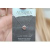 Aurora Crystal Jewelry Sunburst Crystal Pendant (Stainless Steel Fire)