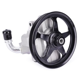 MOCA Power Steering Pump with Pulley fits 2009-2012 for Ford Flex 3.5L, 2010-2012 Taurus 3.5L, 2009-2012 for Lincoln MKS 3.7L, 2010-2012 MKT 3.7L